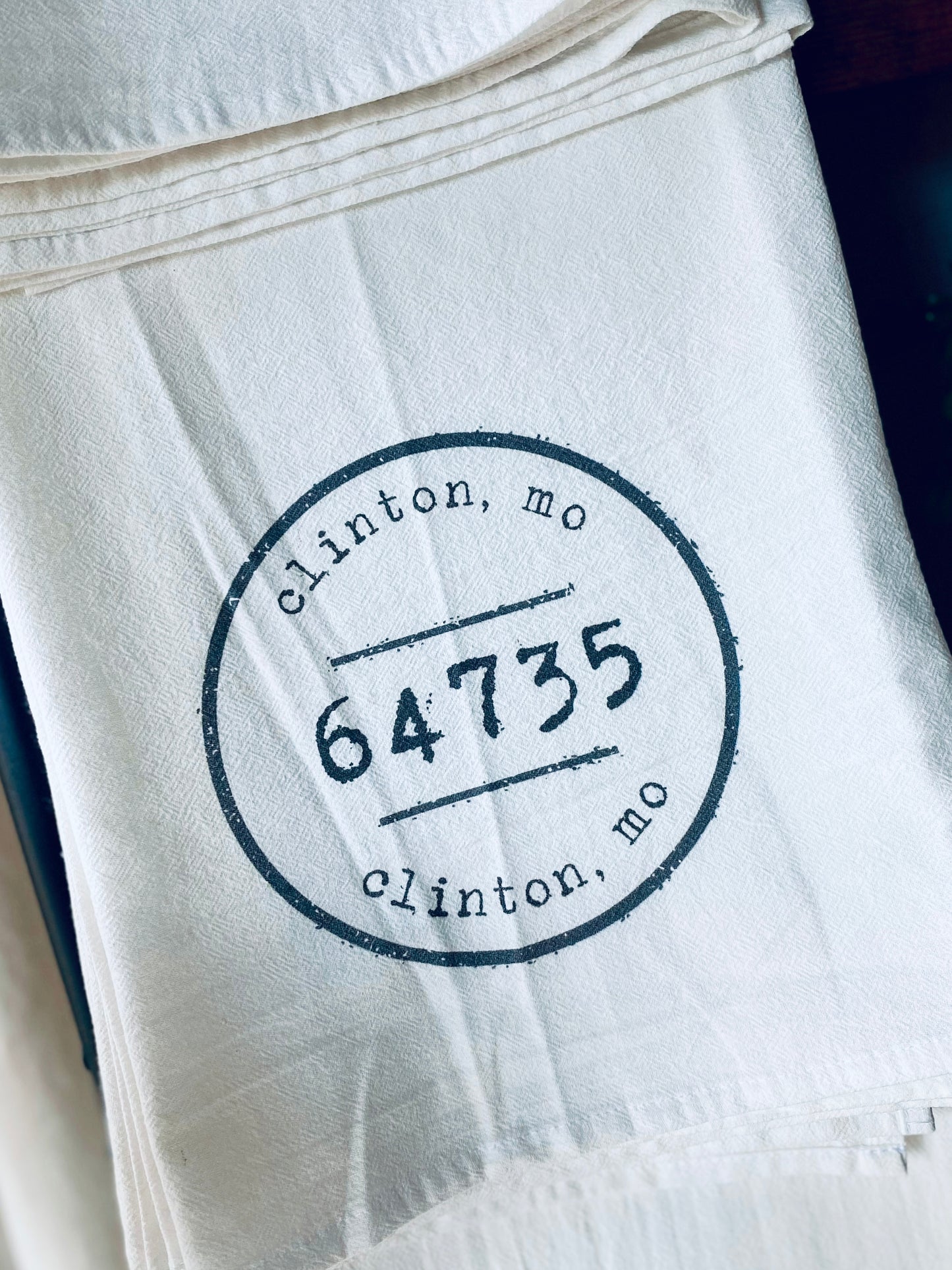 Cotton Tea Towel - Clinton Custom