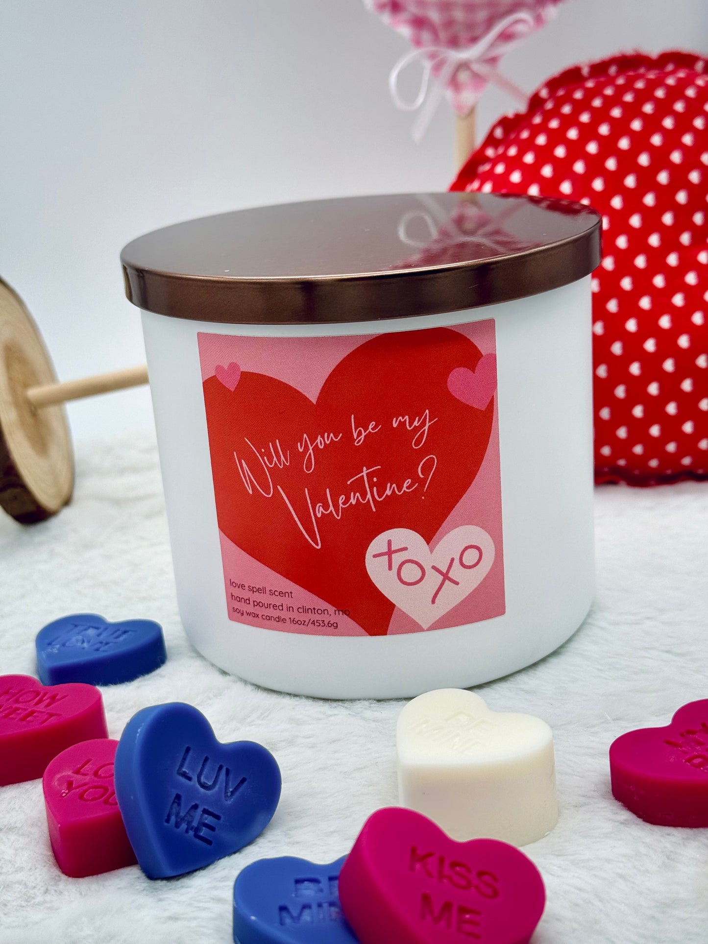 Will You Be My Valentine 16oz Candle