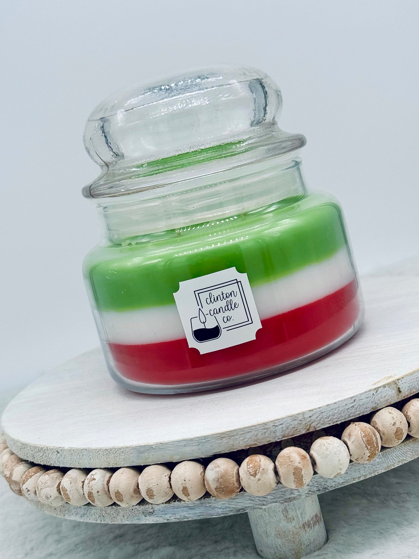 Red White & Green Holiday Mix Candle