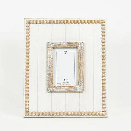 Beaded Photo Frame - 12X14X1.5