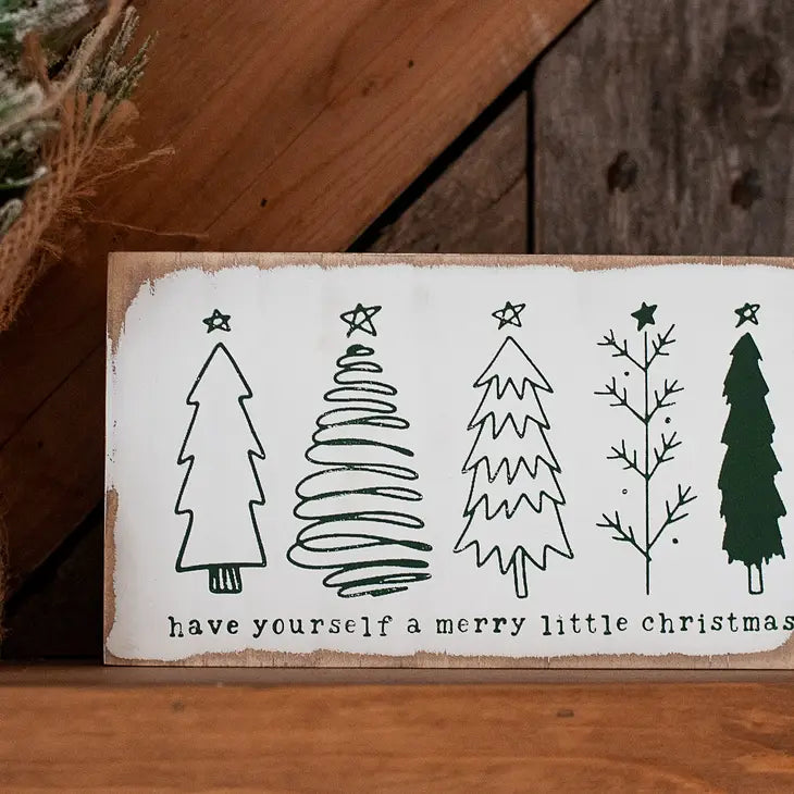 Christmas Wood Signs