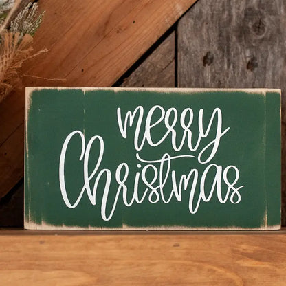 Christmas Wood Signs