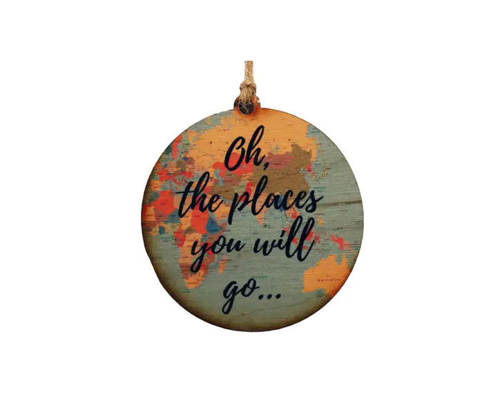 Oh The Places You'll Go Ornament