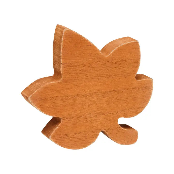 Wooden Fall Leaf