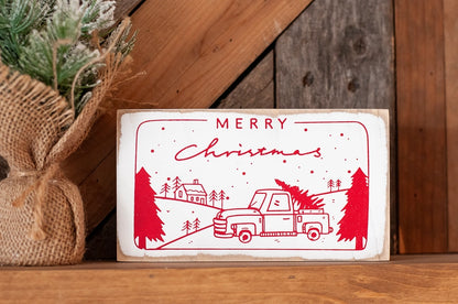 Christmas Wood Signs