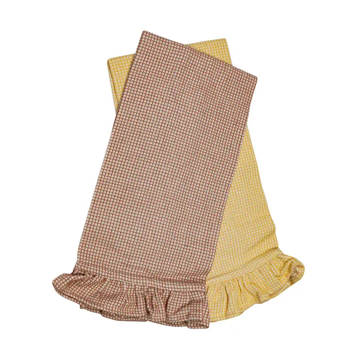 Ruffle Waffle Towel