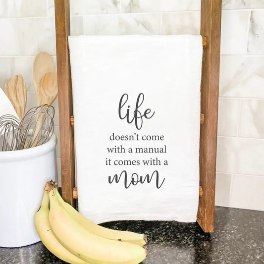 Cotton Tea Towel - Life Manual