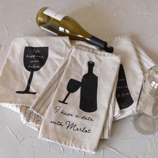 Wine Tea Towels