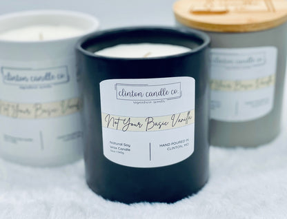 Not Your Basic Vanilla Candle